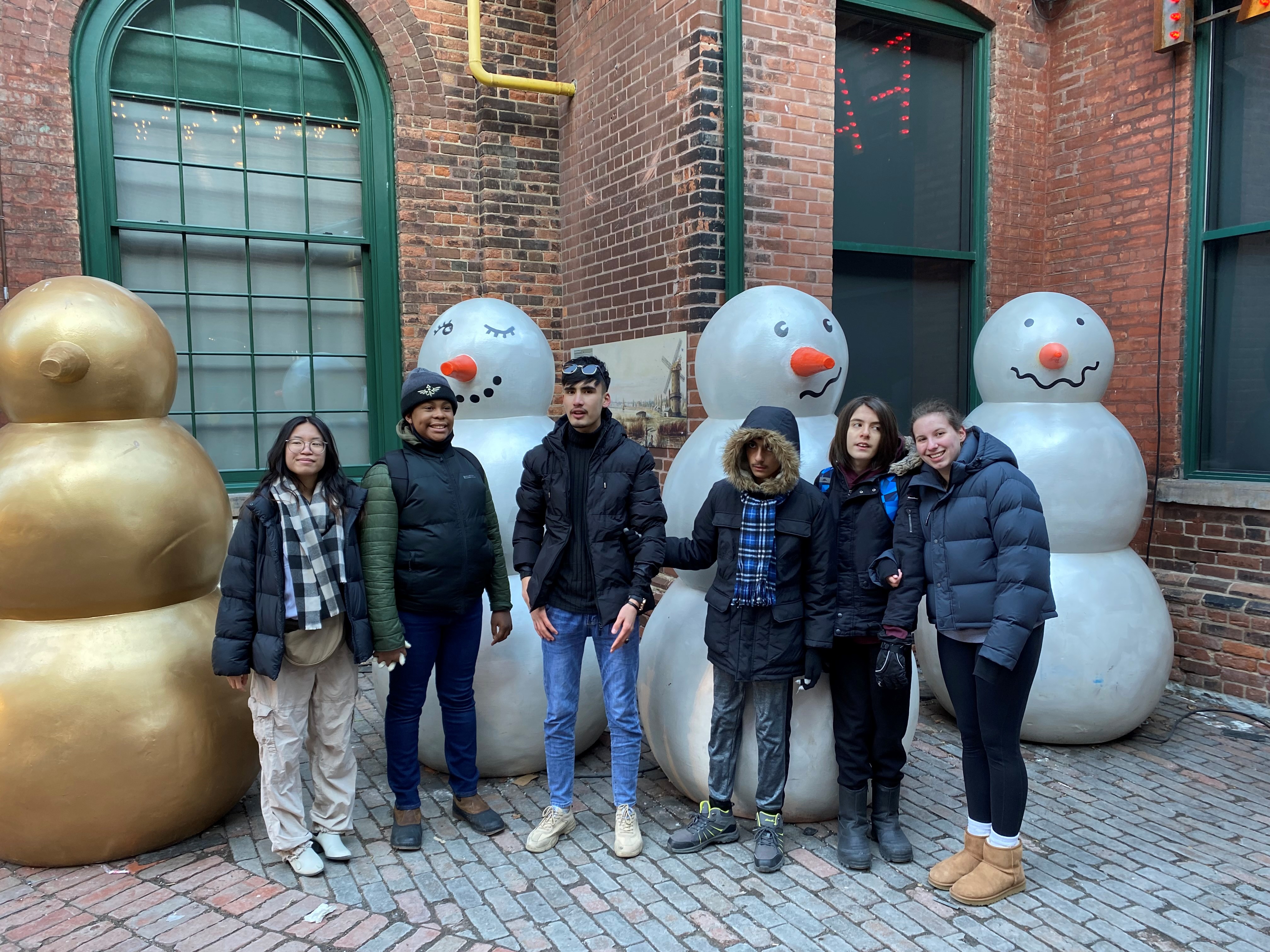 Trip to the Distillery District with our Leadership Class.  Open Gallery